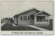 Ozenne bungalow in Southgate Gardens, 1918