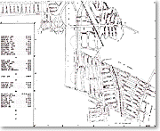 Map of South Gate showing Hollydale subdivision in lower right corner, 1972